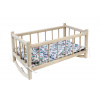 Postieľka pre bábiku - Drevená Doll Cot Cradle Kit Polski (Postieľka pre bábiku - Drevená Doll Cot Cradle Kit Polski)