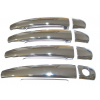 Auto123 Chrómové kryty kľučiek Peugeot 207 2006-2012 nerez