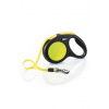 Vodítko FLEXI Neon M 5m / 25kg Pásik NEW