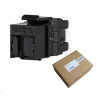 Solarix MULTIPACK 24 ks - rychlozařezávací keystone CAT6 UTP RJ45 černý SXKJ-6-UTP-BK-NA 25286813