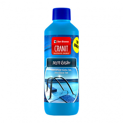 Den Braven CH205 - Cranit Proti riasam – zabraňuje rastu, likvidácia 0,5 l fľaša modrastá