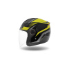 přilba Reflex, CASSIDA - ČR (černá/žlutá fluo/šedá, vel. S) M140-235-S