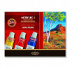 Akrylové farby Koh-I-Noor 6 ks x 16 ml