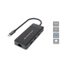 Conceptronic DONN14G dokovacia stanica a replikátor portov Kábel USB 3.2 Gen 1 (3.1 Gen 1) Type-C Šedá (DONN14G)