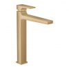 Hansgrohe Metropol, vysoká umývadlová batéria, s výpustom Push-Open, bronzová matná, HAN-32512140