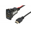 USB / HDMI prepojovací kábel pre Hondu (15->)