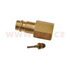 redukce na láhev 1234yf Honeywell (vnitřní závit M12), adaptér rychlospojky LP AC 2060