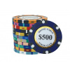Kusový žetón na poker Monte Carlo Pokerclub 500