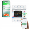 Prepínač Appio merač energie 3-fázový DIN WiFi 4 kanály