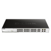 D-Link DGS-1210-28P L2/L3 Smart+ PoE switch, 24x PoE 10/100/1000 Base-T, 4x 1000Base-T/SFP, 193W, DGS-1210-28P/E