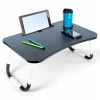 Stolík pod LAPTOP raňajkový tablet na raňajky do postele, veľký podnos, XL