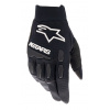 rukavice FULL BORE XT, ALPINESTARS (černá/bílá, vel. S)