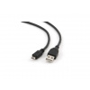 Gembird CCP-MUSB2-AMBM-10 micro USB 2.0 AM-MBM5P, 3m, černý (CCP-MUSB2-AMBM-10)