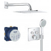 GROHE 34742000 GROTHERM Sprchová te.súprava s hlavovou sprchou Rainshower Fseries 10 Chróm GRO 34742000
