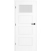Interiérové dvere biele - Sorano 7 Snehobiela 3D GREKO