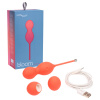 We-Vibe Bloom - venušine guličky s vymeniteľnými závažiami (oranžová)