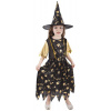 Rappa Karnevalový kostým čarodějnice/halloween, vel. S