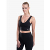 BrainMax Brain dámska športová podprsenka, čierna Veľkosť: XL Pohodlná športová podprsenka z bambusu a BIO bavlny