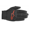 Rukavice ALPINESTARS CASCADE GORE-TEX INFINIUM Windstopper Glove Black/Red Veľkosť: M