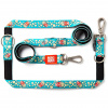 Max&Molly Multi-Leash Popcorn - odnímateľné vodítko pre psa, zaujímavý vzor, 200cm - L