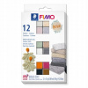 Sada modelovacej hmoty tvrdnúcej teplom FIMO Boho 12x25g Staedtler