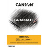 Skicár A3 CANSON Bristol Graduate, 180g/m2, 20 listov