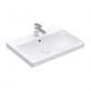 Villeroy & Boch Avento - Umývadlo nábytkové 650x470 mm, s prepadom, otvor na batériu, alpská biela 41586501