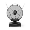 Nedis Nedis ANIR2503BK700 - Pokojová HDTV Anténa | 0–25 km | Zesílení 30–36 dB | FM/VHF/UHF | Černá