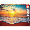 Puzzle Sunset Educa 1000 dielov a Fix lepidlo v balení od 11 rokov