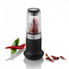 GEFU X-Plosion Chili 15 cm čierny - mlynček na chilli z nehrdzavejúcej ocele