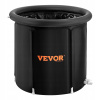 VEVOR Vedierko na ľad 85x75CM 330L s nafukovacím prsteňom, čierne