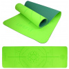 Jogamatka Lifefit YOGA MAT RELAX DUO, 183x58x0, 6cm, zelená (4891223132311)