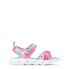 Slazenger Light Up Sole Sandals Juniors Pink/Blue C12 (30.5)