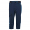 Pánske softshellové capri nohavice ALPINE PRO WEDER 2 modra|50