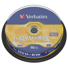 DVD+RW VERBATIM 4,7GB 4X 10ks/cake (43488)