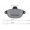 TEXTAR Sada brzdových destiček, kotoučová brzda 2314601