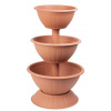 Kvetinac Strend Pro PYRAMID, 82 cm, terracotta