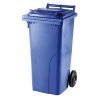 HTI Plastová popelnice 120 l modrá, MC-0004-1