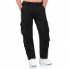 Surplus pánske cargo nohavice AIRBORNE SLIMMY black Veľkosť: XL, Farba: čierna