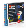 Stavebnica LIGHT STAX CREATIVE 4v1 kompatibilná s LEGO