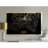 Mapa Tatra Mountains Golden Image Shiny Contour of the Crown (Mapa Tatra Mountains Golden Image Shiny Contour of the Crown)