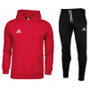 Teplaková súprava - Adidas Detské dráhy veľkosti 140 čierna (Adidas Tracksuit Mikiny nohavice pre deti R.140)