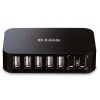 D-Link DUB-H7 USB 2.0 Type-B 480 Mbit/s Čierna (DUB-H7/E)