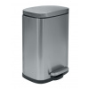 Siko Spirella pedálový odpadkový koš AKIRA kartáčovaná nerez ocel soft-close 12 L 10.21564
