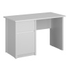 Tempo Kondela PC stôl 1D1S/120, biela, ERODIN