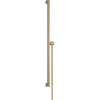 HANSGROHE Unica E Puro sprchová tyč 90 cm s ľahko posuvným držiakom ručnej sprchy a sprchová hadica 160 cm, kartáčovaný bronz, 24403140