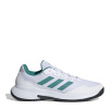 adidas Gamecourt 2 M pánska tenisová obuv Wte/Teal/Blk 7 (40.7)