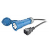 APC Napájací kábel, 16 A, 230 V, C20 podľa IEC 309F, 2,5 metra (AP9899)