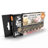 Sada farieb AK Interactive - WWII Japanese Army AFV Colors Set 3G