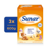3x SUNAR Complex 3 Mlieko batoľacie vanilka 600 g VP-F114117